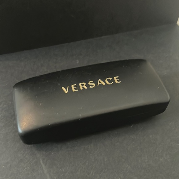 Versace Eyeglass Sunglass Case Black Case Only! - Picture 1 of 10